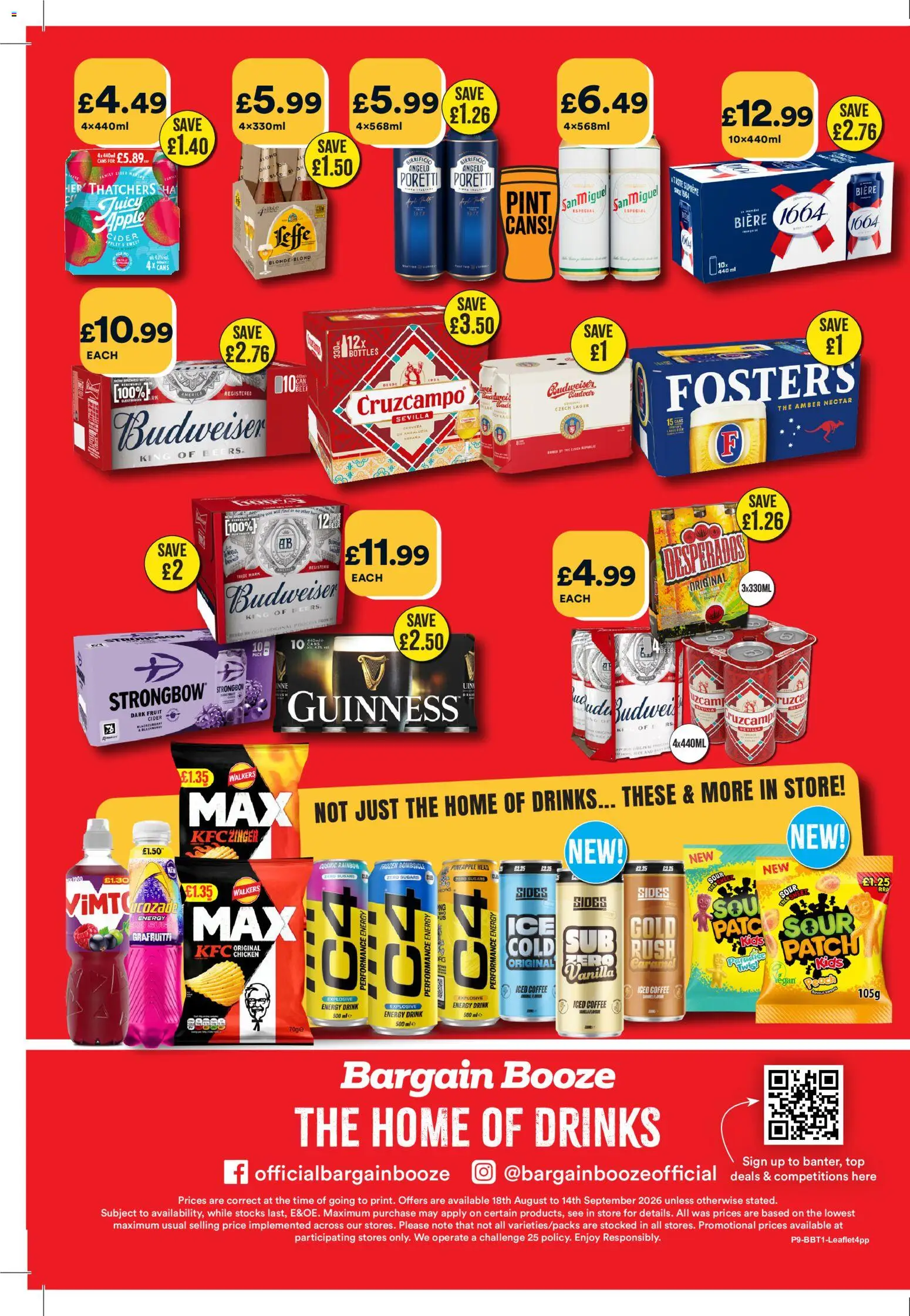 Preview of Bargain Booze Bargain Booze - Offers valid from 18/08/2026