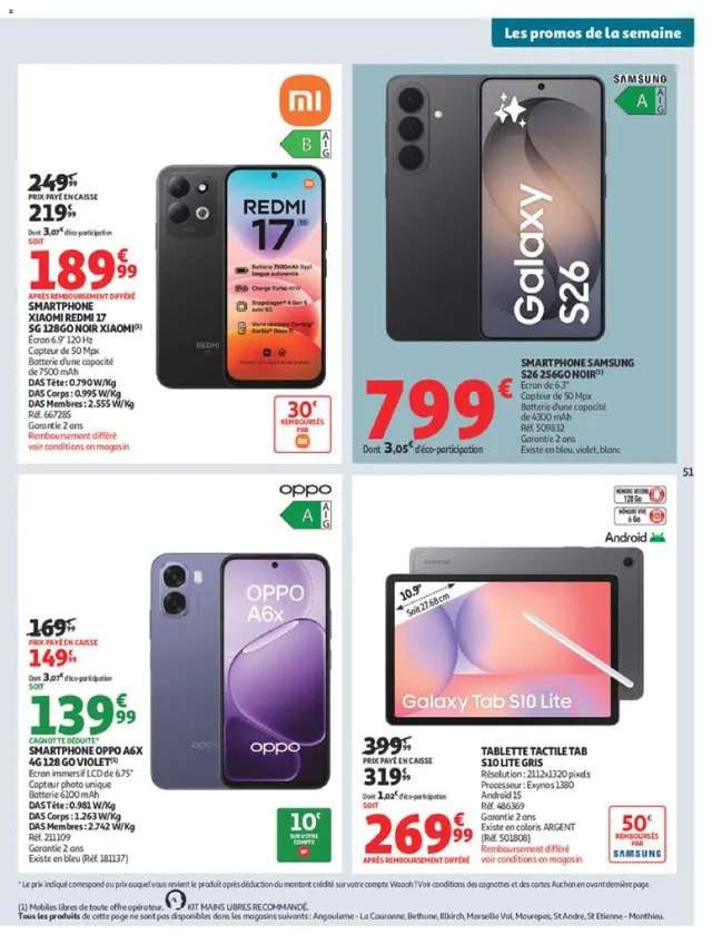 Nouveau catalogue Auchan à partir du 15/09