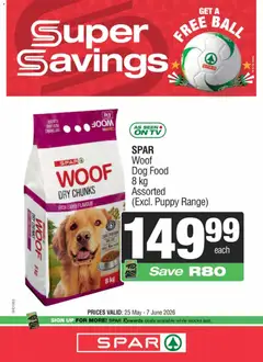 Preview of Superspar flyer valid from 25/05/2026