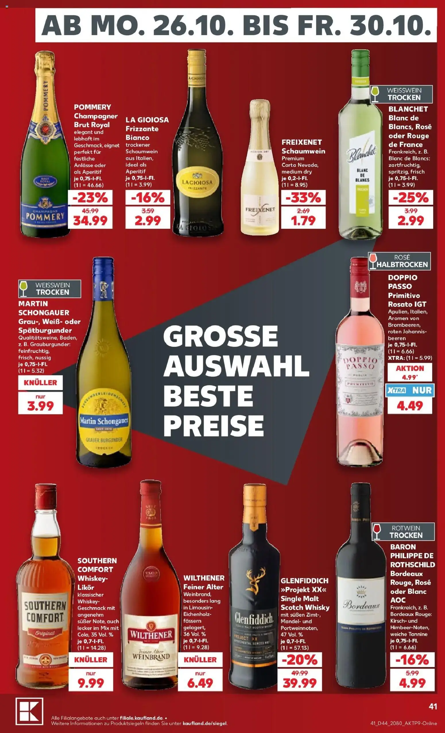 Vorschau von dem Prospekt des Geschäftes Kaufland, gültig ab dem 26.10.2026