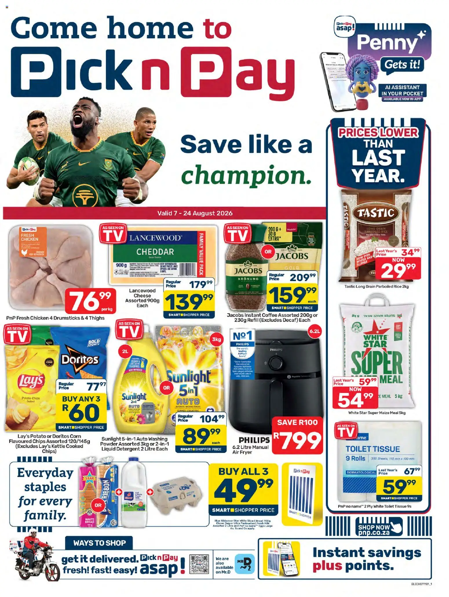 Preview of Pick n Pay flyer valid from 07/08/2026