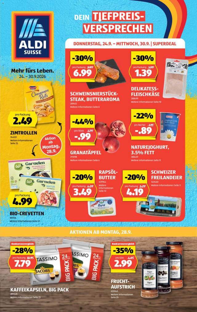 Neue Aldi Aktionen ab 24.09.