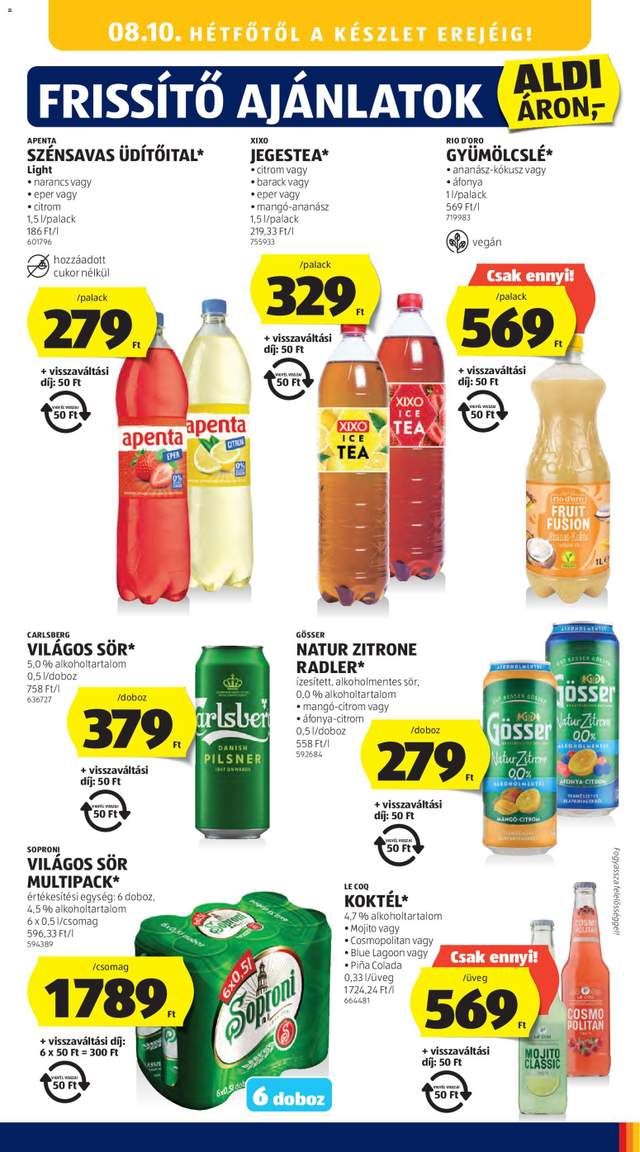 Új Aldi akciós újság 08.06.