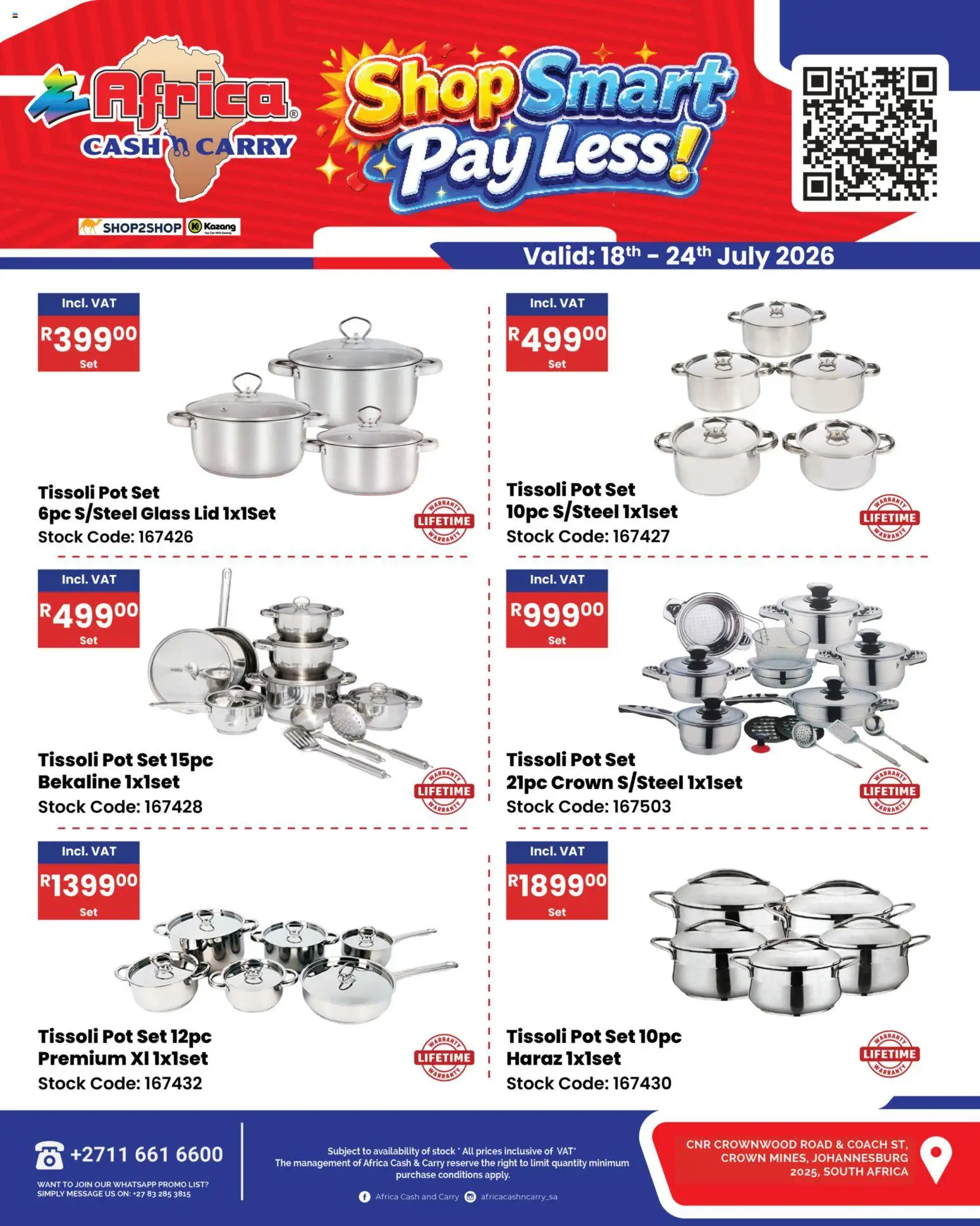 Preview of Africa Cash & Carry flyer valid from 18/07/2026