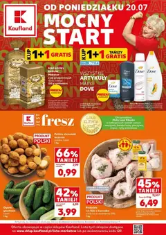 Pogląd gazetki "Kaufland gazetka - Mocny start" ze sklepu Kaufland ważnej od 20.07.2026