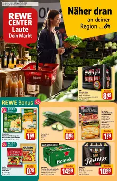 Vorschau von dem Prospekt des Geschäftes Rewe, gültig ab dem 27.07.2026