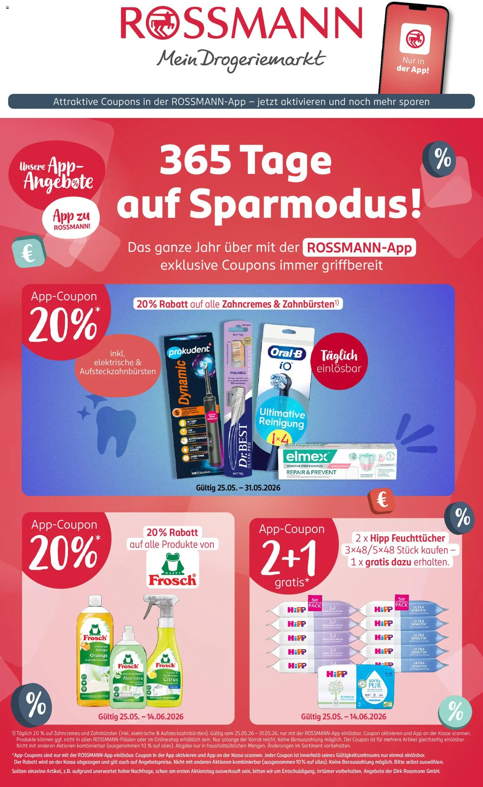 Vorschau von dem Prospekt des Geschäftes Rossmann, gültig ab dem 25.05.2026
