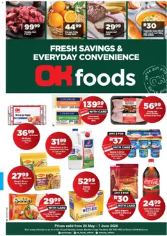 Preview of OK Foods flyer valid from 25/05/2026