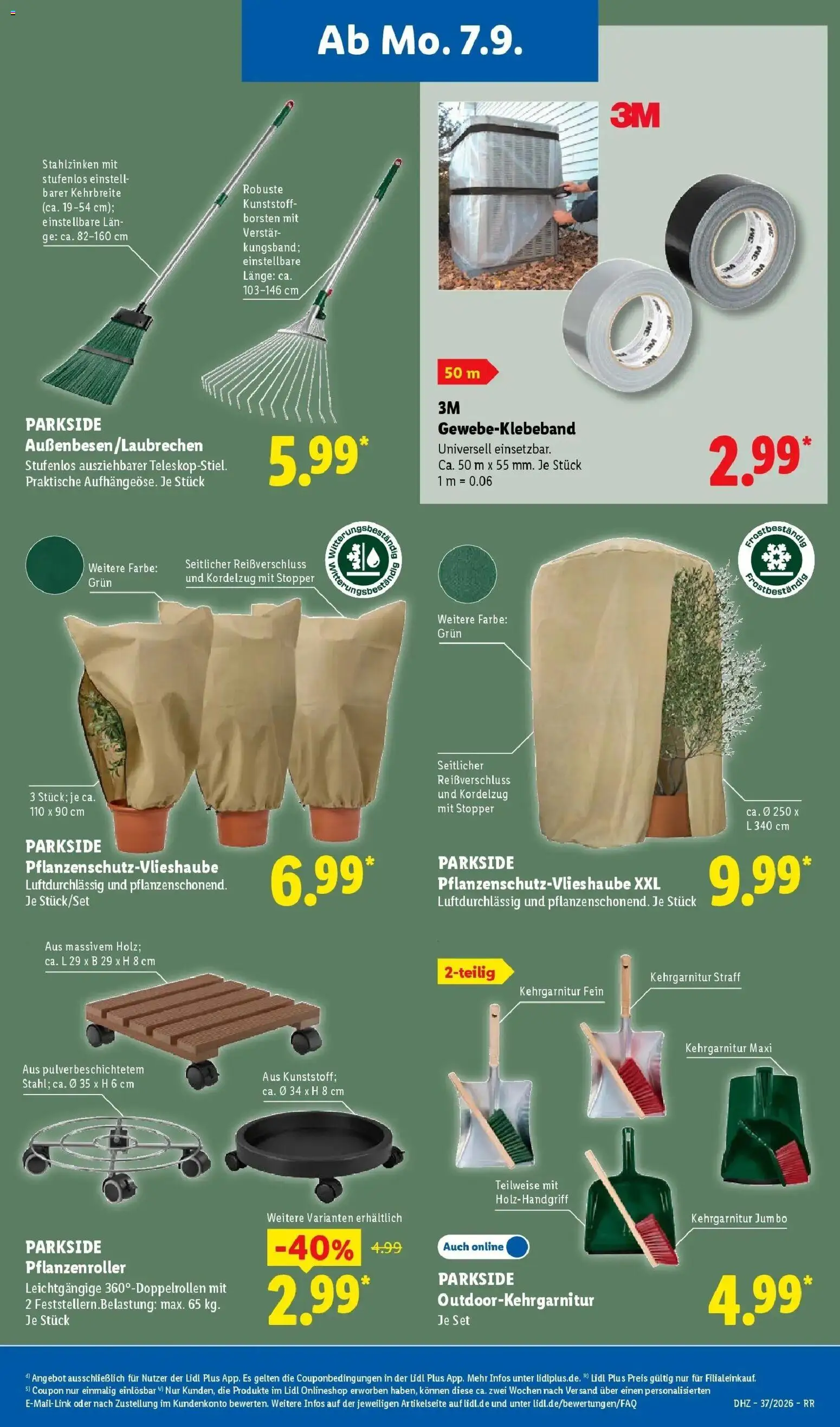 Vorschau von dem Prospekt des Geschäftes Lidl, gültig ab dem 07.09.2026