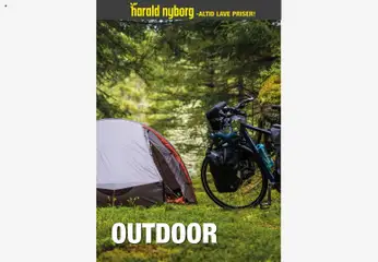 Eksempel på tilbudsavis Harald Nyborg Tilbudsavis Outdoor fra butik Harald Nyborg gyldig fra 28/05/2026