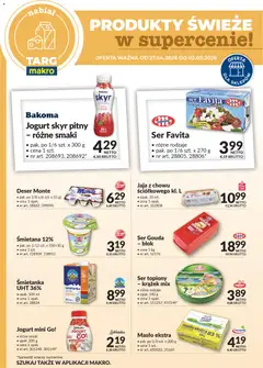 Pogląd gazetki "Makro gazetka - Oferta świeża w super cenach" ze sklepu Makro ważnej od 27.04.2026