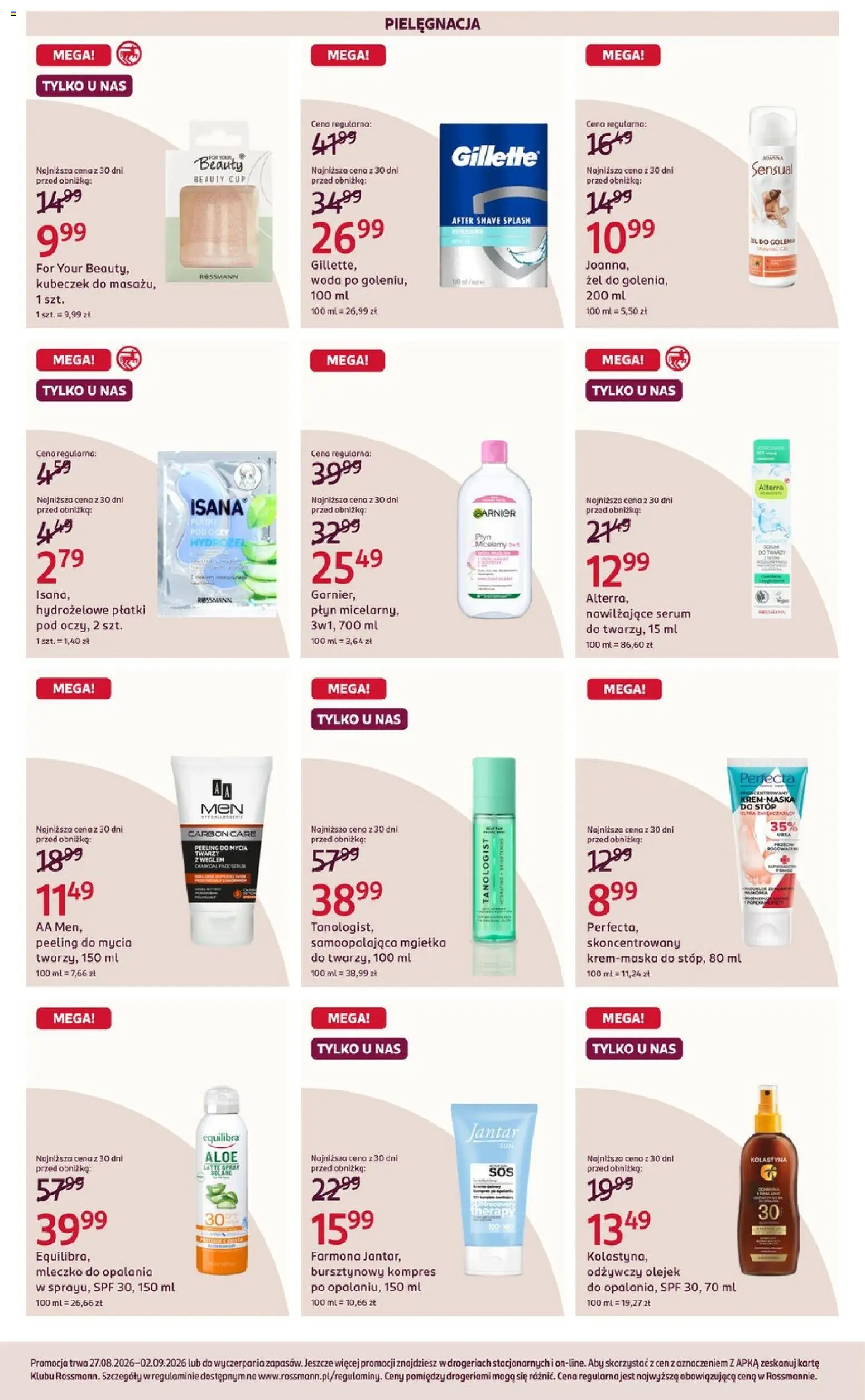 Pogląd gazetki "Rossmann gazetka" ze sklepu Rossmann ważnej od 27.08.2026