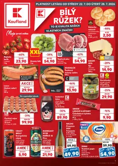 Náhled nabídky: Kaufland Kaufland leták - Kolín platný od 22.07.2026