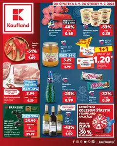 Náhľad Kaufland letáku platného od 03.09.2026