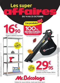Prévisualisation de Mr. Bricolage catalogue du magasin Mr. Bricolage formulaire valide 14/10/2026