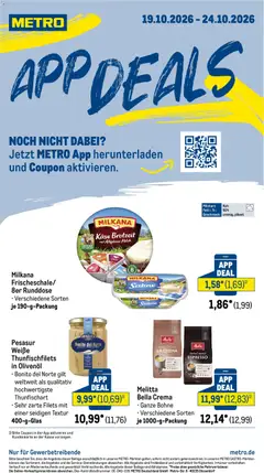 Vorschau von dem Prospekt des Geschäftes Metro, gültig ab dem 19.10.2026