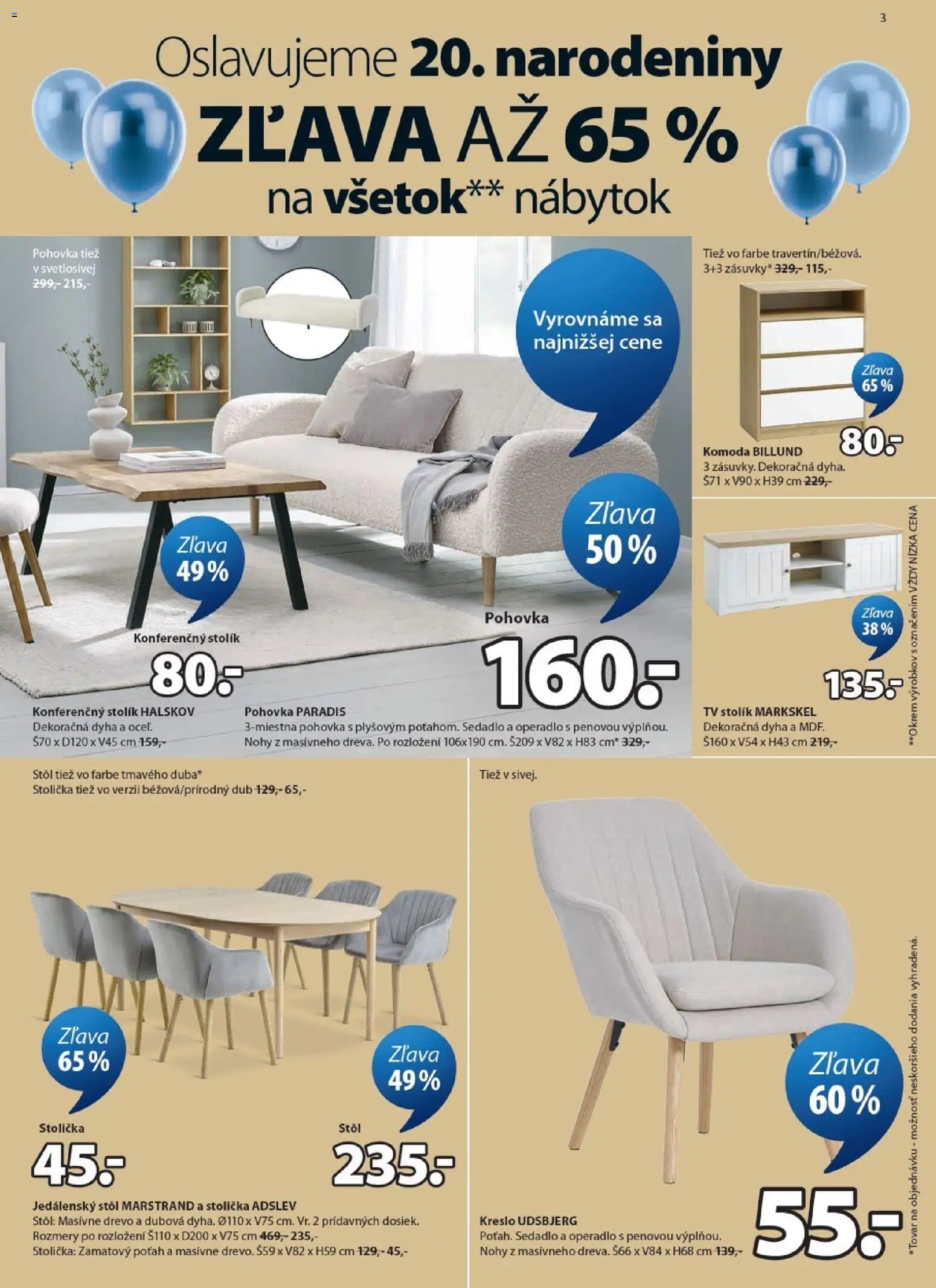 Náhľad JYSK letáku platného od 16.09.2026