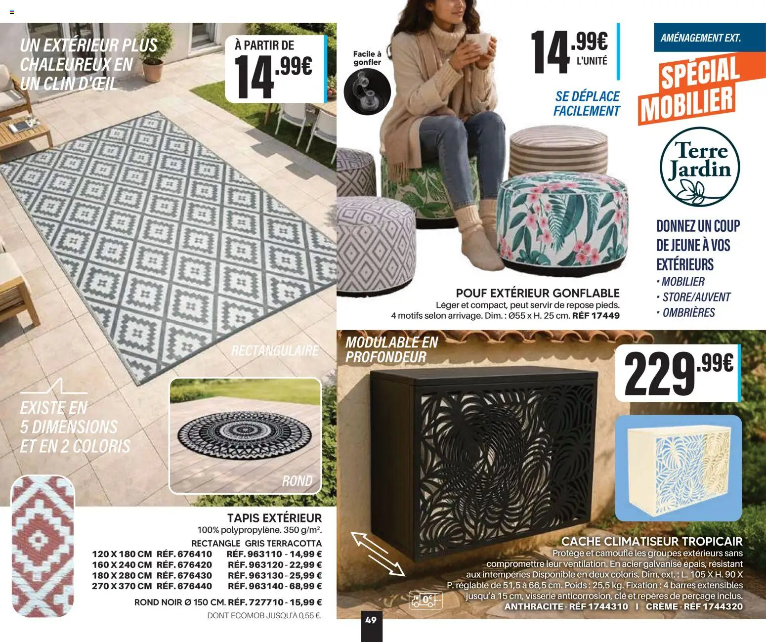 Prévisualisation de Shopix Catalogue Autome-Hiver 2026/2027 du magasin Shopix formulaire valide 01/09/2026 - Climatiseur, Tapis, Pouf, Clé, Crème, Tapis extérieur, Poids