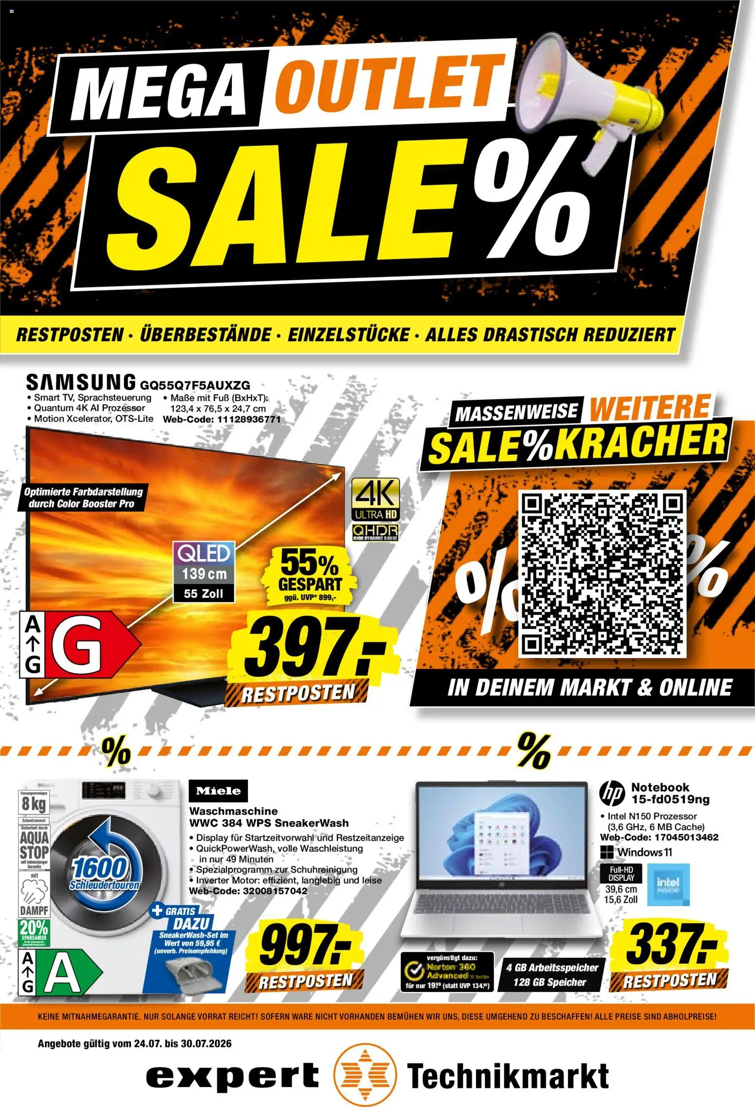 Vorschau von dem Prospekt des Geschäftes Expert, gültig ab dem 24.07.2026