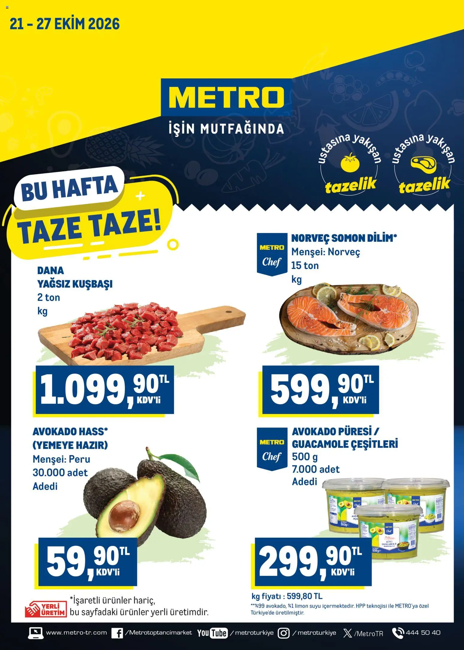 Metro Metro - Katalog 30.09.2026 - Broşürünün önizlemesi