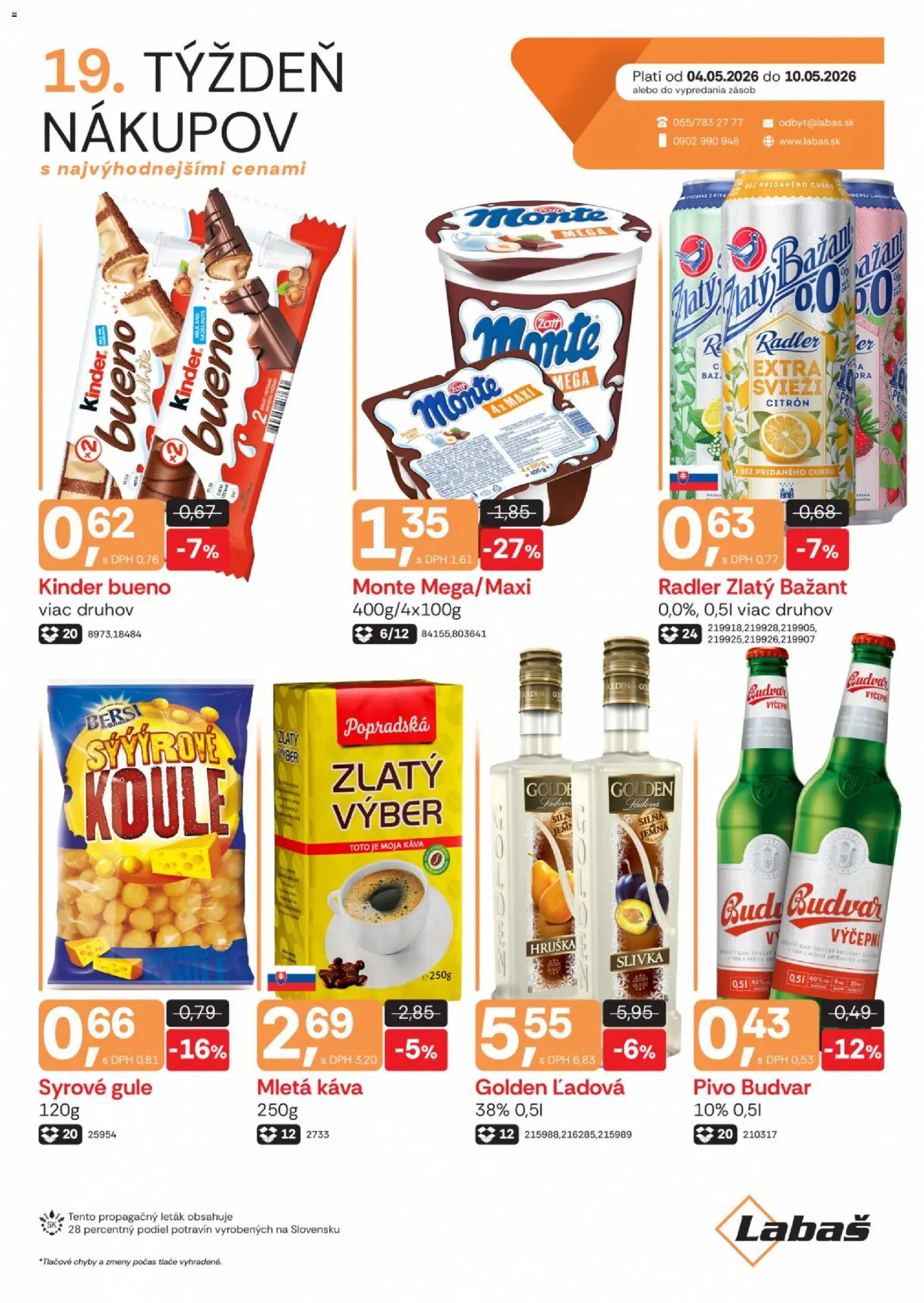 Náhľad Labaš letáku platného od 04.05.2026
