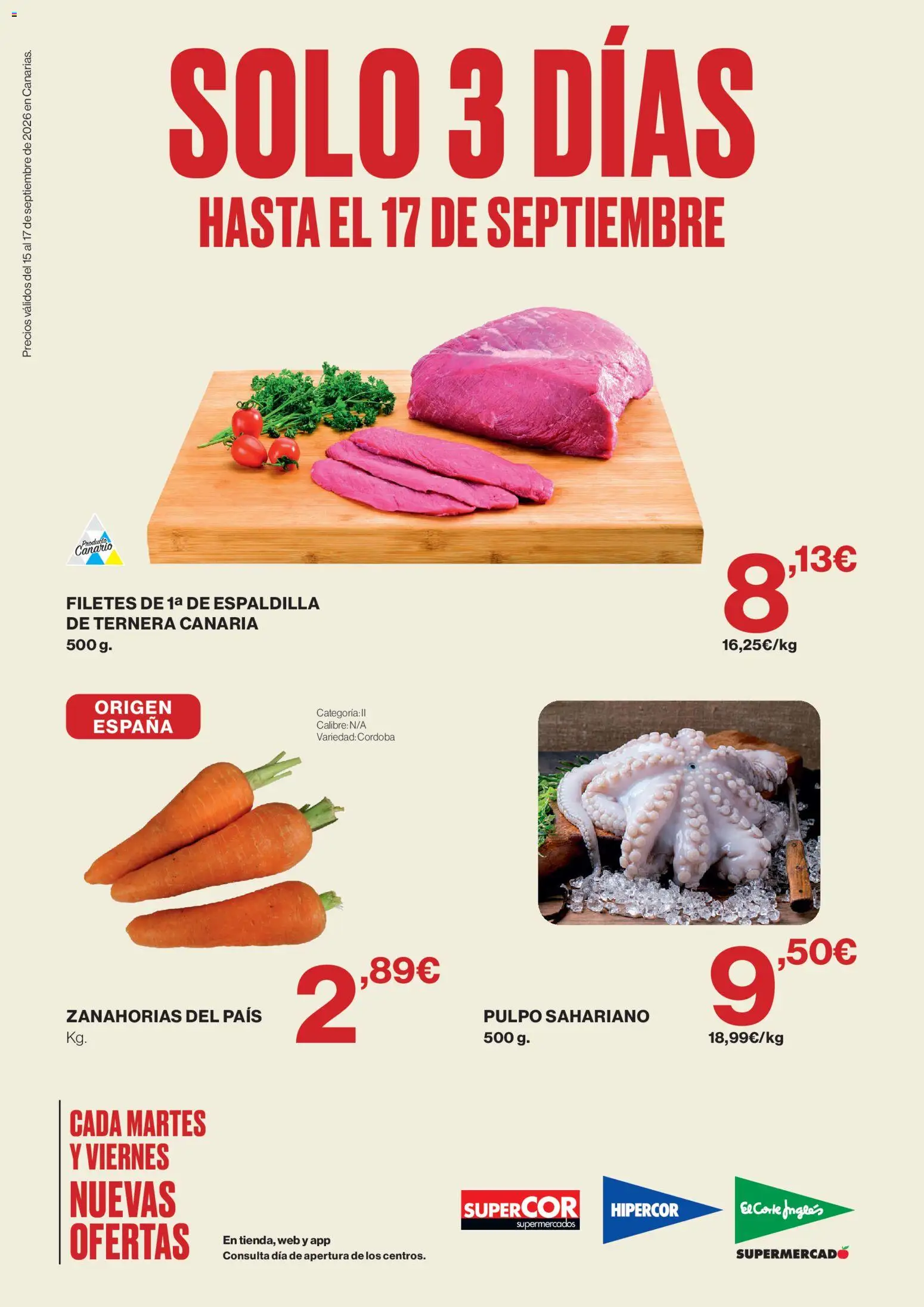Vista previa del folleto de la tienda Supercor válido desde el 15/09/2026 