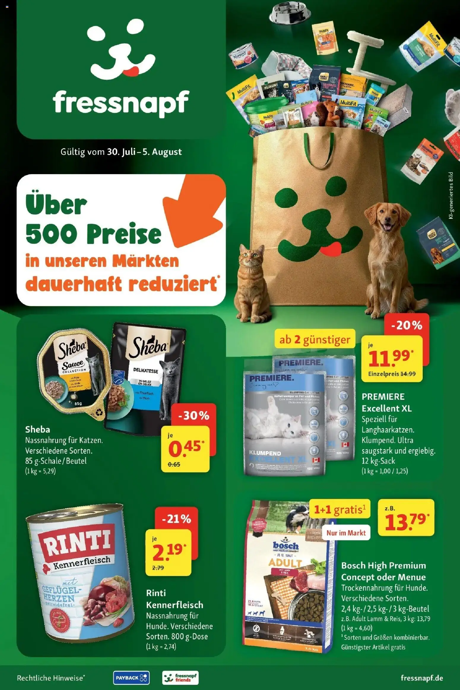 Vorschau von dem Prospekt des Geschäftes Fressnapf, gültig ab dem 30.07.2026