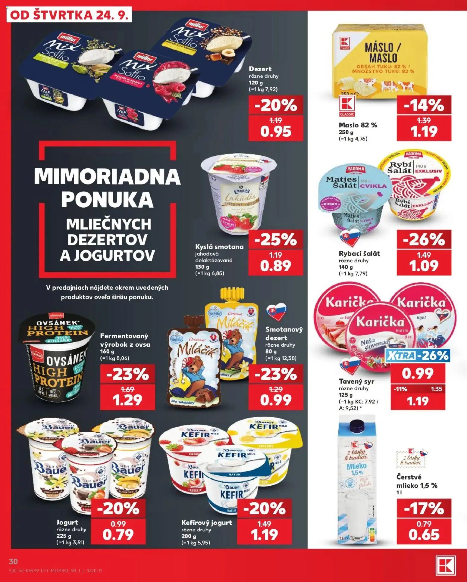 Náhľad Kaufland letáku platného od 24.09.2026