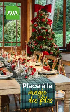 Voorbeeld van AVA Noël 2026 van winkel AVA geldig vanaf 10/10/2026