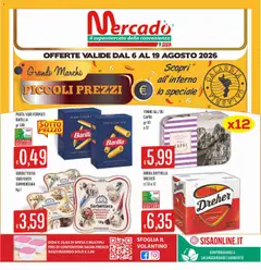 Anteprima dell'opuscolo SISA volantino Mercadò dal negozio SISA valido da 06/08/2026