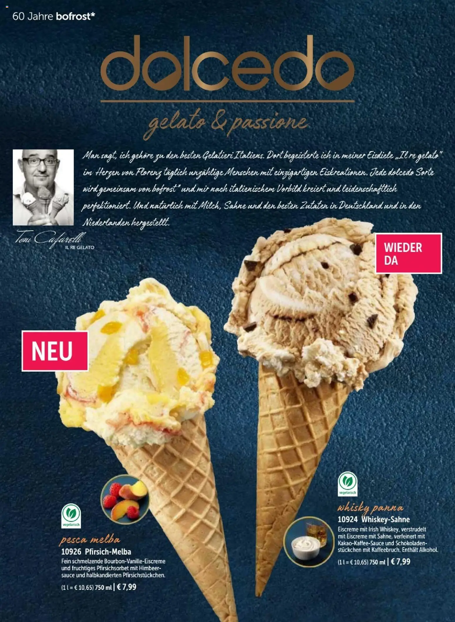 Vorschau von dem Prospekt des Geschäftes Bofrost, gültig ab dem 07.09.2026 - Whisky, Sahne, Eiscreme