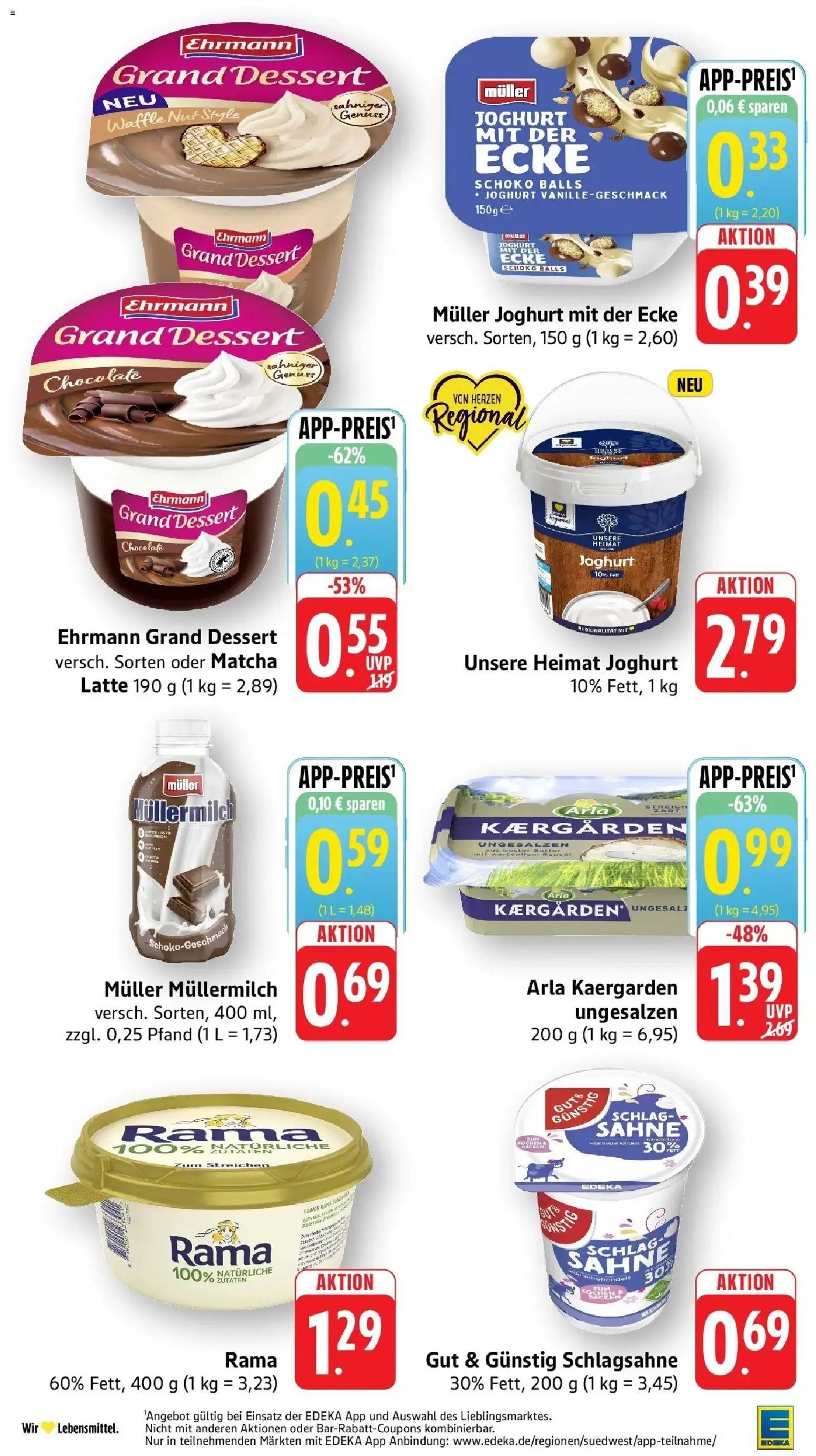 Vorschau von dem Prospekt des Geschäftes Edeka, gültig ab dem 19.10.2026
