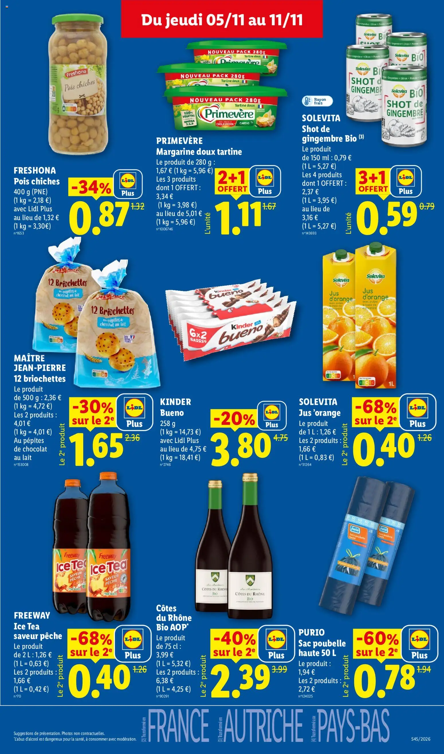Prévisualisation de LIDL catalogue du magasin LIDL formulaire valide 05/11/2026