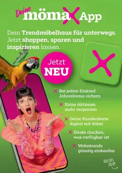 Vorschau der Angebote: Mömax Mömax Deine Mömax App gültig ab 26.05.2026