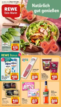 Vorschau von dem Prospekt des Geschäftes Rewe, gültig ab dem 20.07.2026