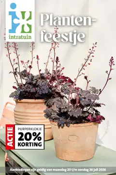 Voorbeeld van Intratuin folder van winkel Intratuin geldig vanaf 20-07-2026