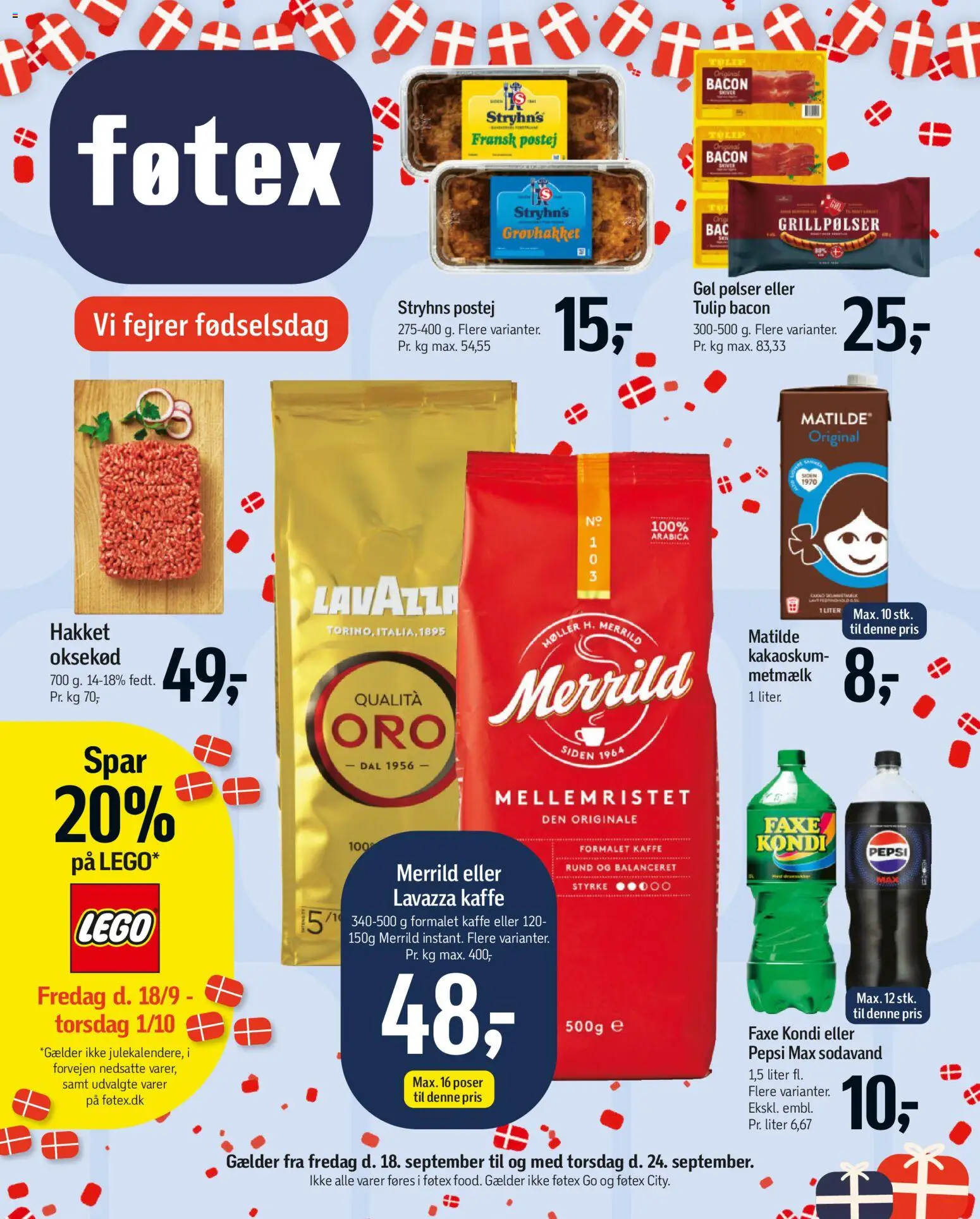 Eksempel på tilbudsavis Føtex - Tilbudsavis uge 39 fra butik Føtex gyldig fra 18/09/2026