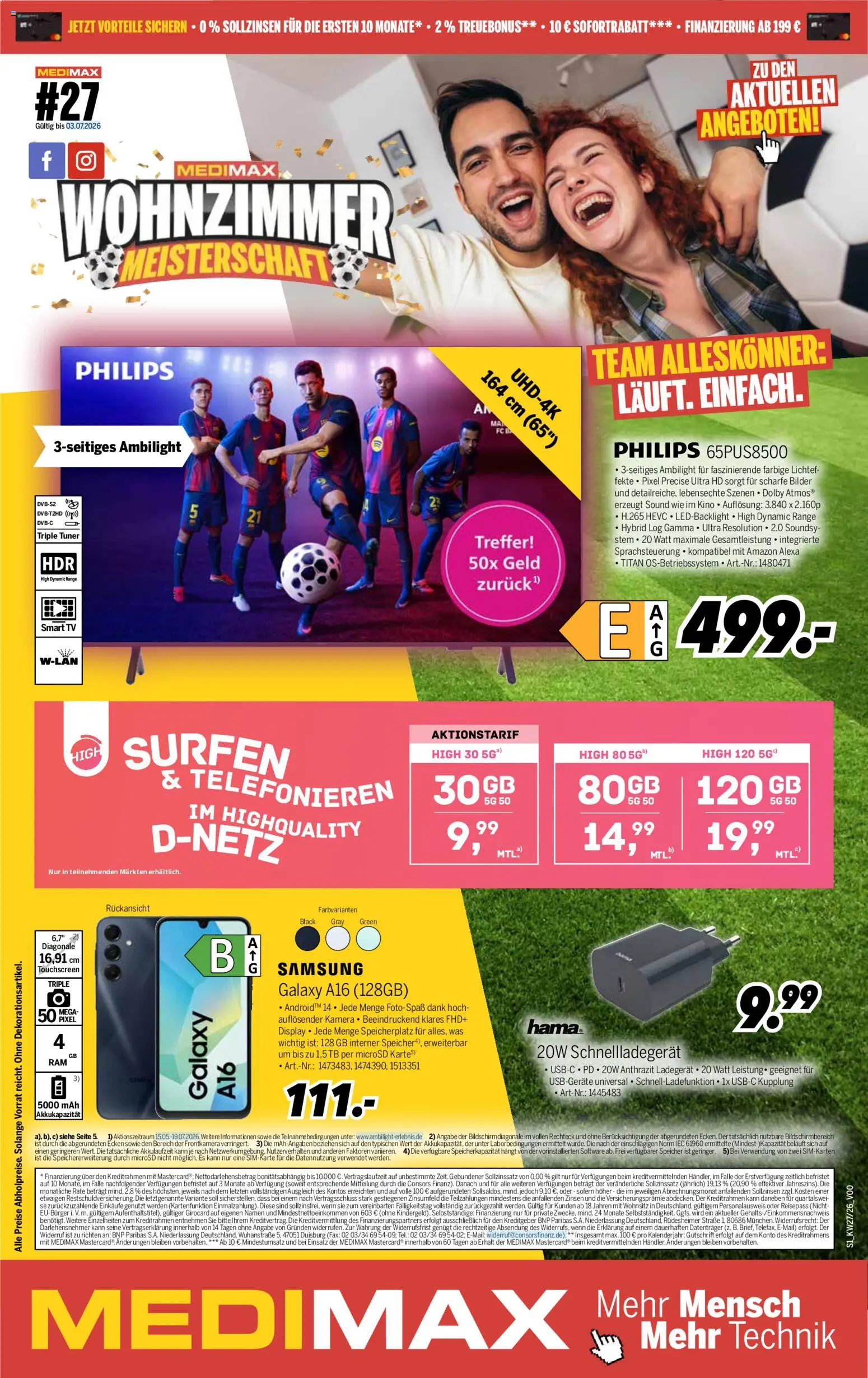 Vorschau von dem Prospekt des Geschäftes Medimax, gültig ab dem 27.06.2026
