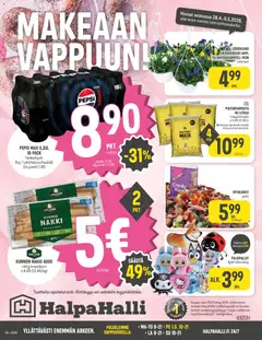 Kaupan Halpa Halli Halpa Halli tarjoukset esikatselu, voimassa 28/04/2026