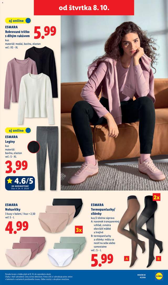 Nový Lidl leták od 05.10.