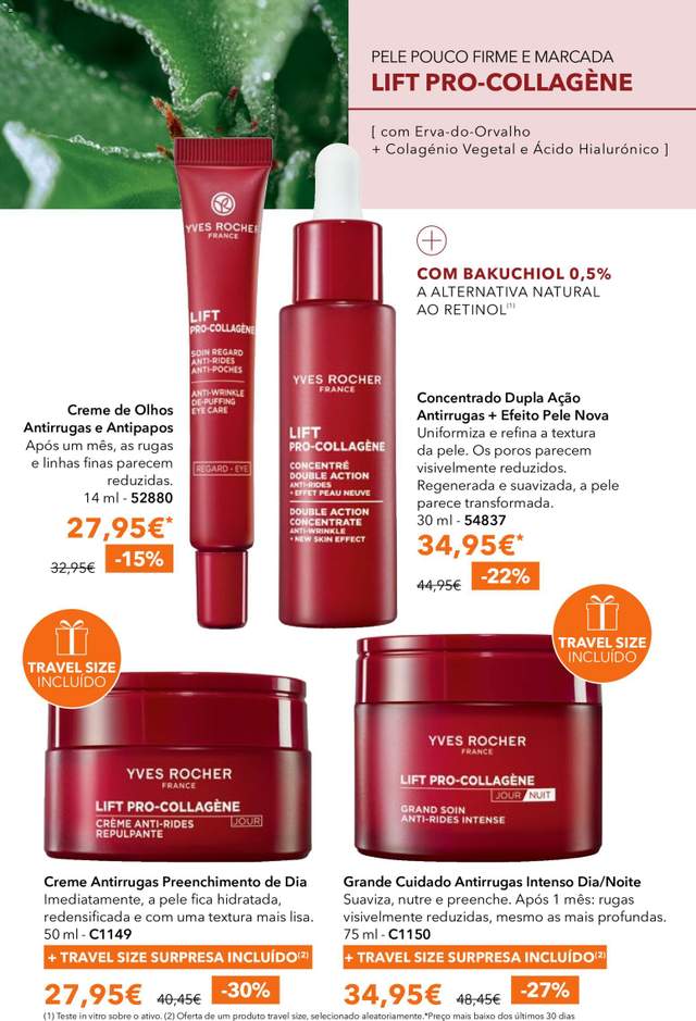 Novo catálogo Yves Rocher a partir de 03/06