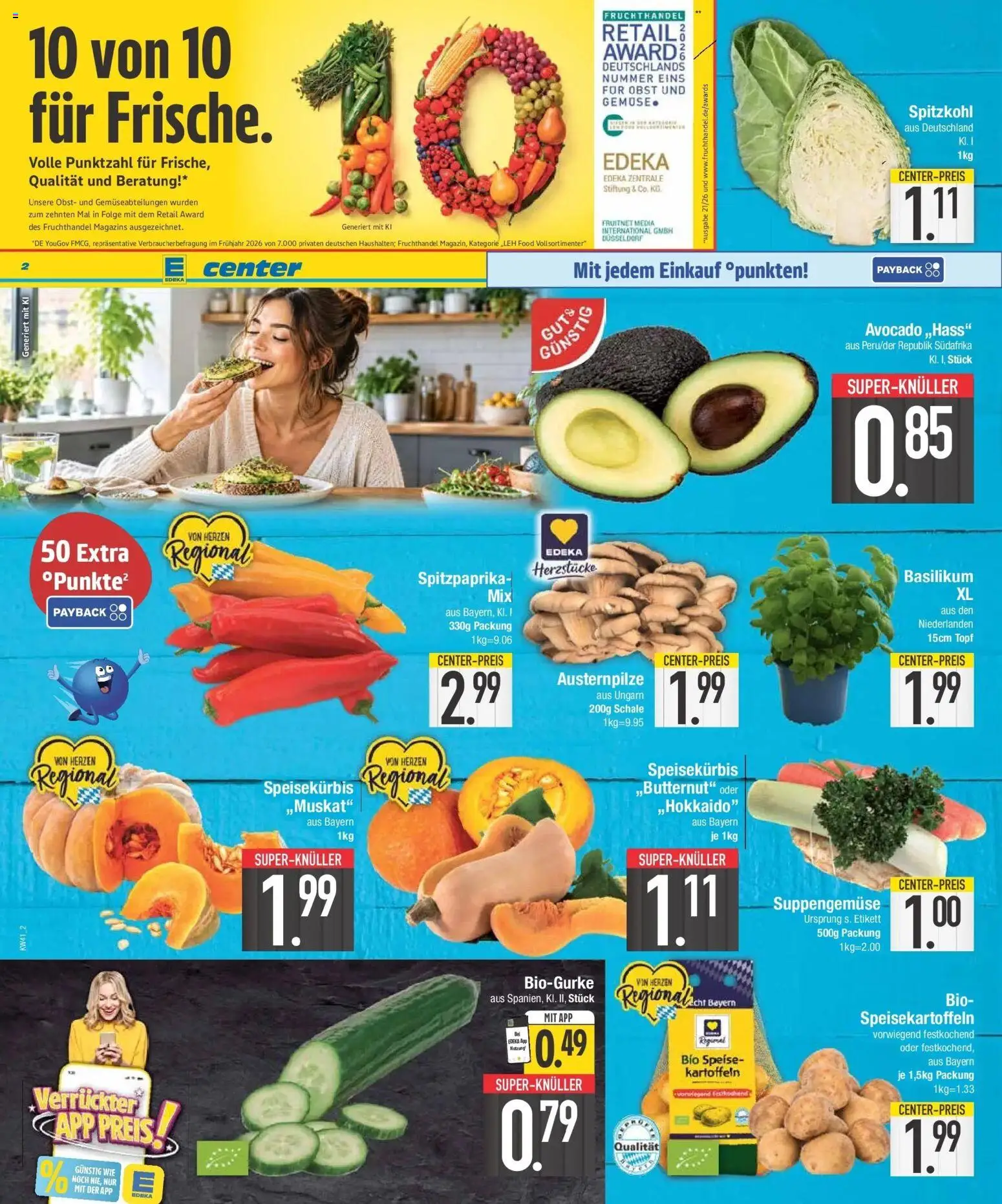Vorschau von dem Prospekt des Geschäftes E center, gültig ab dem 05.10.2026