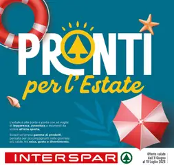 Anteprima dell'opuscolo Interspar volantino Pronti per l'Estate dal negozio Interspar valido da 08/06/2026
