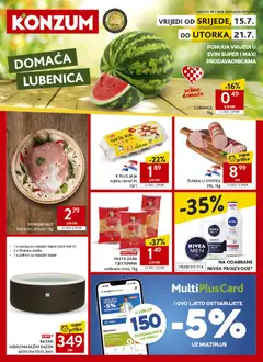 Konzum HR - Konzum HR akciós újság megtekintése, amely érvényes 2026.07.15.-től