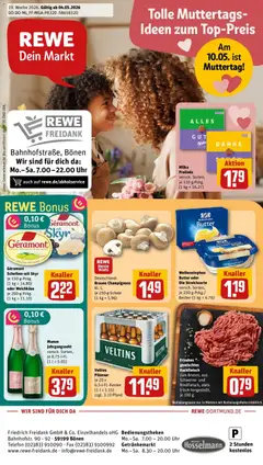 Vorschau von dem Prospekt des Geschäftes Rewe, gültig ab dem 04.05.2026