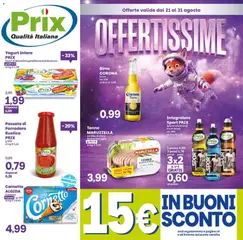 Anteprima dell'opuscolo Prix volantino Ghedi dal negozio Prix valido da 21/08/2026