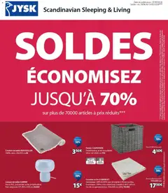 Prévisualisation de Jysk catalogue soldes du magasin Jysk formulaire valide 24/06/2026