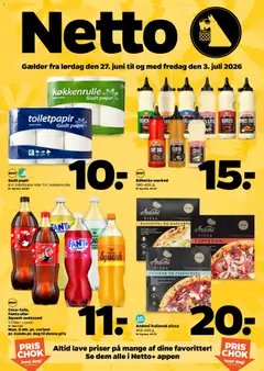 Eksempel på tilbudsavis Netto - Tilbudsavis uge 27 fra butik Netto gyldig fra 27/06/2026