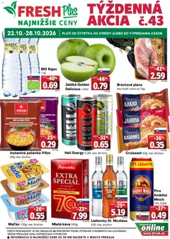 Náhľad Fresh letáku platného od 22.10.2026