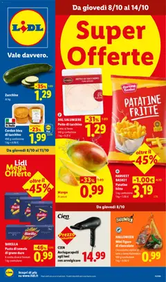 Anteprima dell'opuscolo Lidl volantino dal negozio Lidl valido da 08/10/2026
